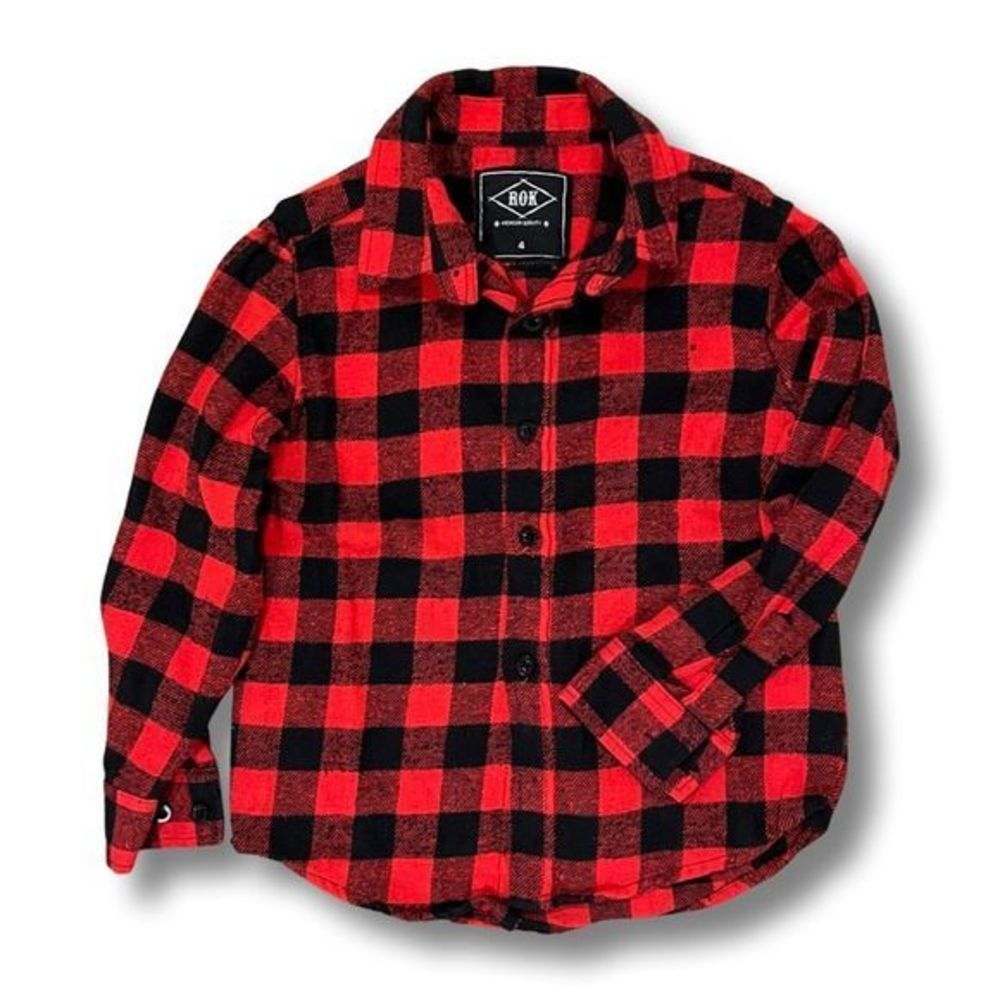 Rok Boy’s Flannel Size 4‎